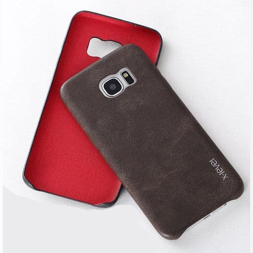 Samsung Thin Leather Hard Back Phone Cover